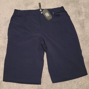 🔥3/$42 w FREE SHIPPING🔥 NWT Mofiz womans navy blue golf shorts